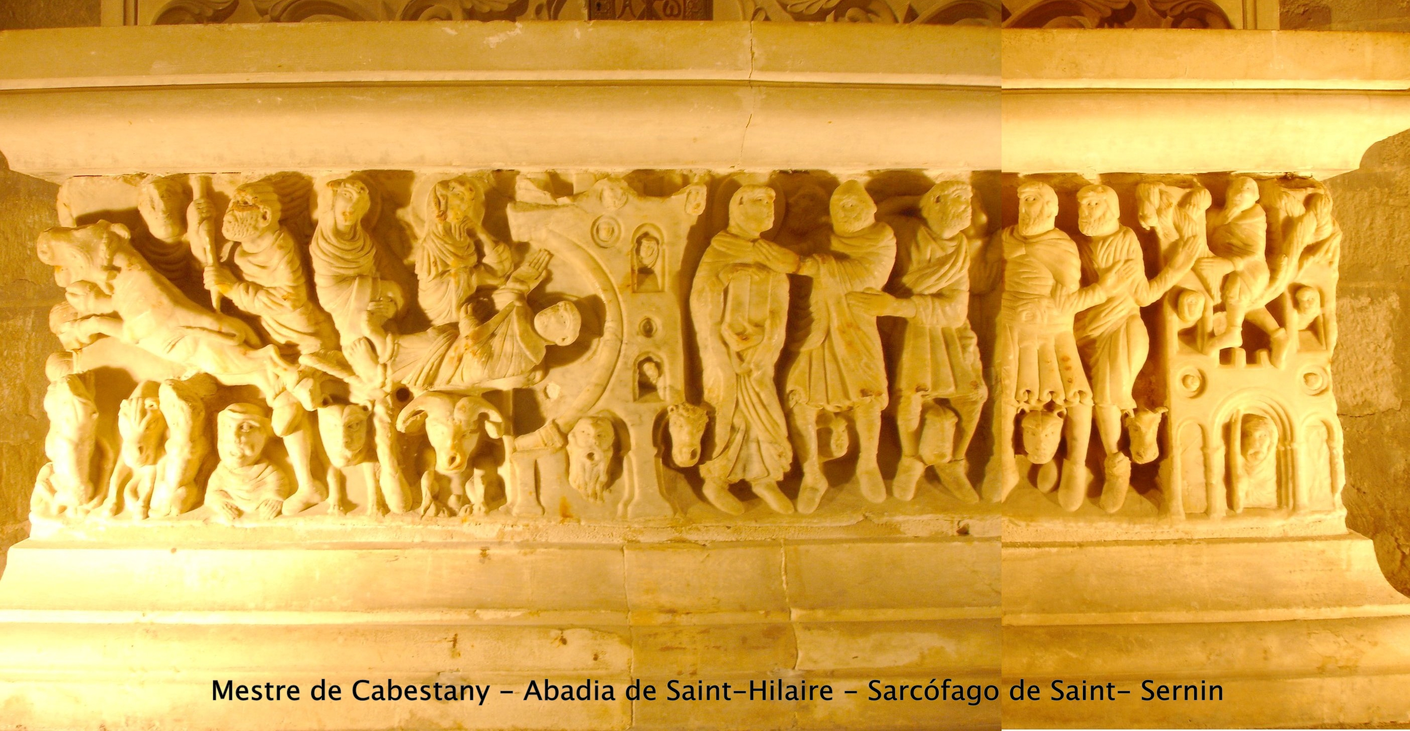 Meste de Cabestany - Saint-Hilaire Sarcofago di Saint Sernin