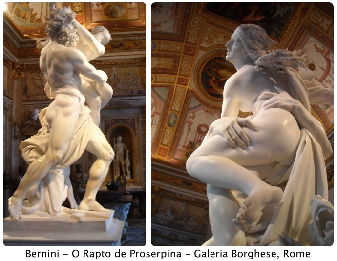 Bernini - O Rapto de Proserpina - Galleria Borghese, Rome