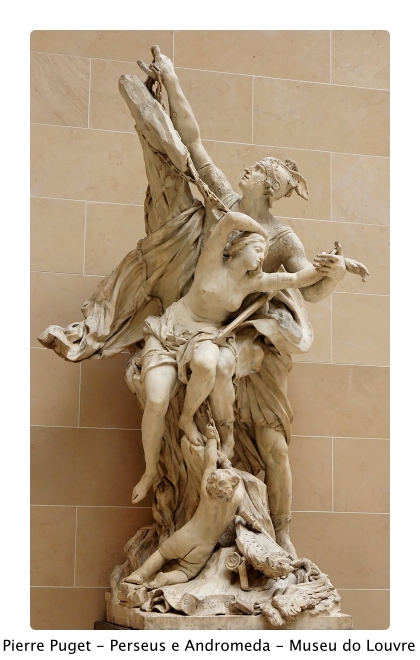 Pierre Puget - Perseus e Andromeda - Museu do Louvre