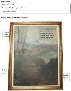 O Bucólico de Dario Mecatti - conservação e restauração